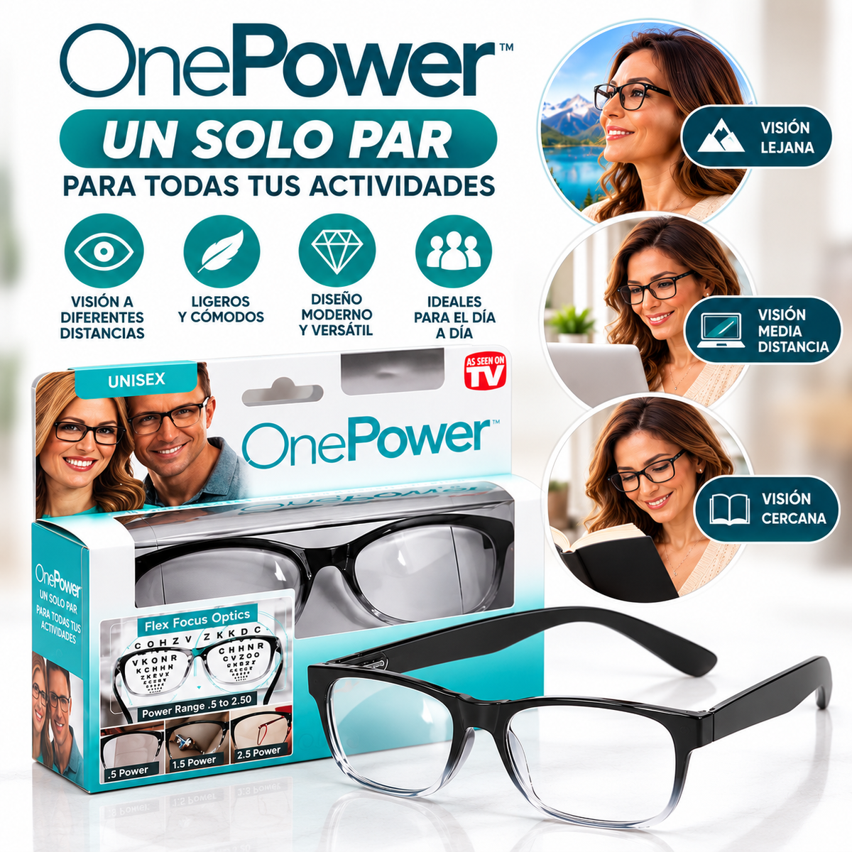 Lentes Multifocales One Power